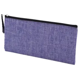 Denim Pencil Case Blue Angle Image