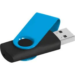 Axis Gyro Black Memory Stick Cyan