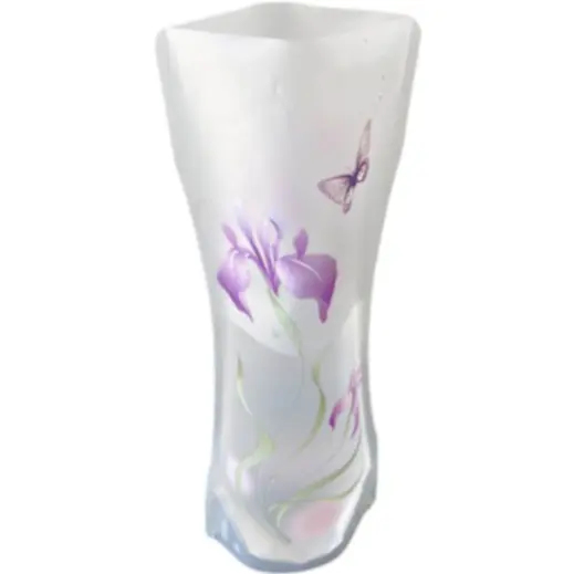 Flower Vase Purple Display
