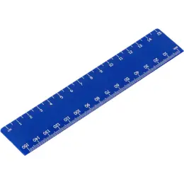 Altitude Scholastic 15cm Ruler Blue Unbranded