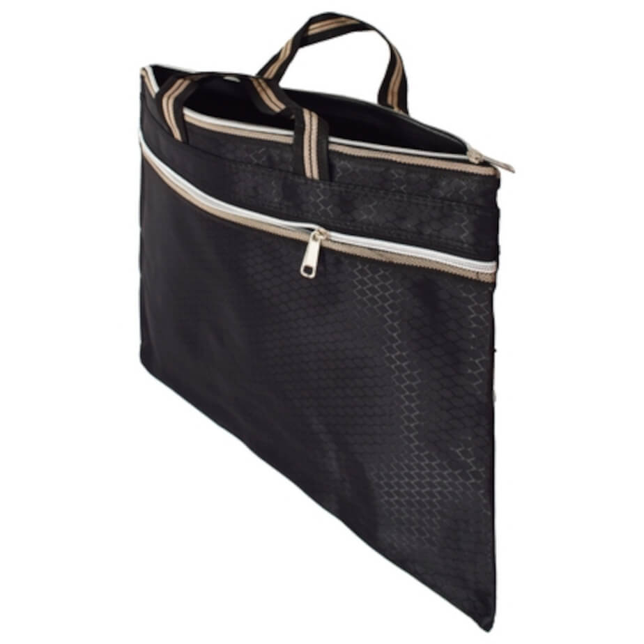 Ritz Conference Bag Black-Gold Side