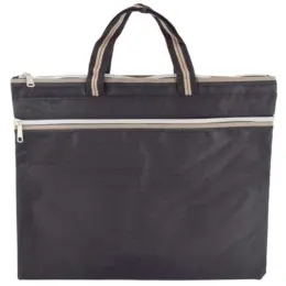 Ritz Conference Bag Black-Gold Front Image