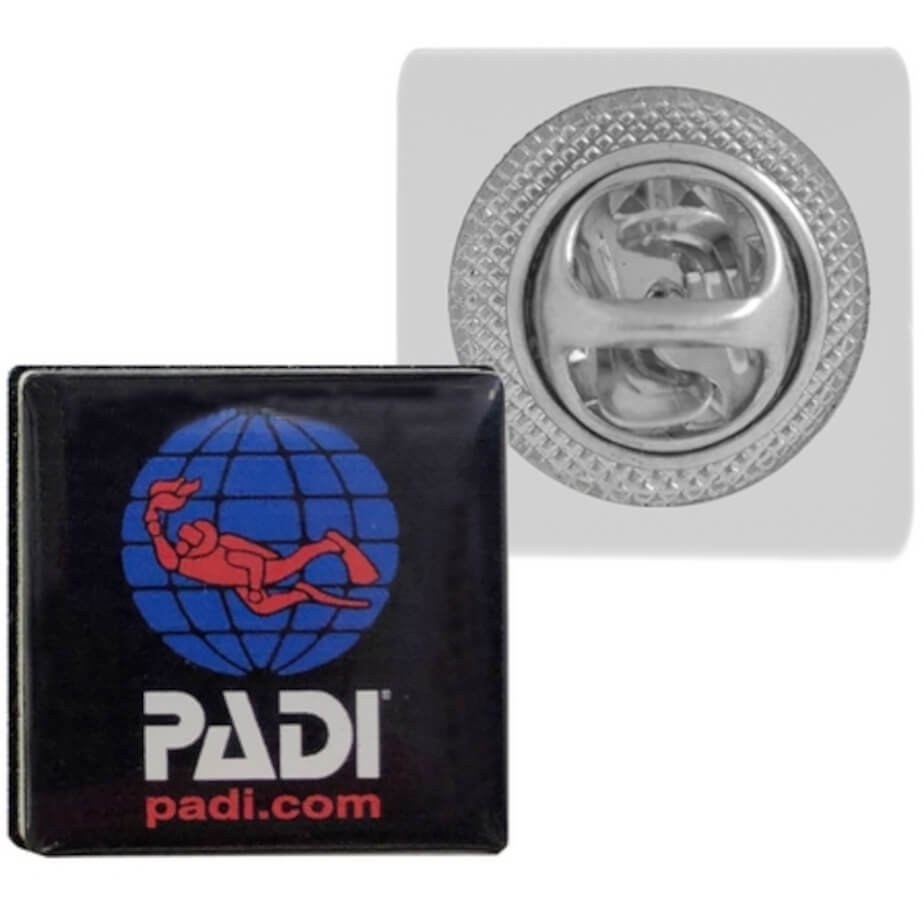 Square Lapel Badge – Pin Clip 30mm x 30mm