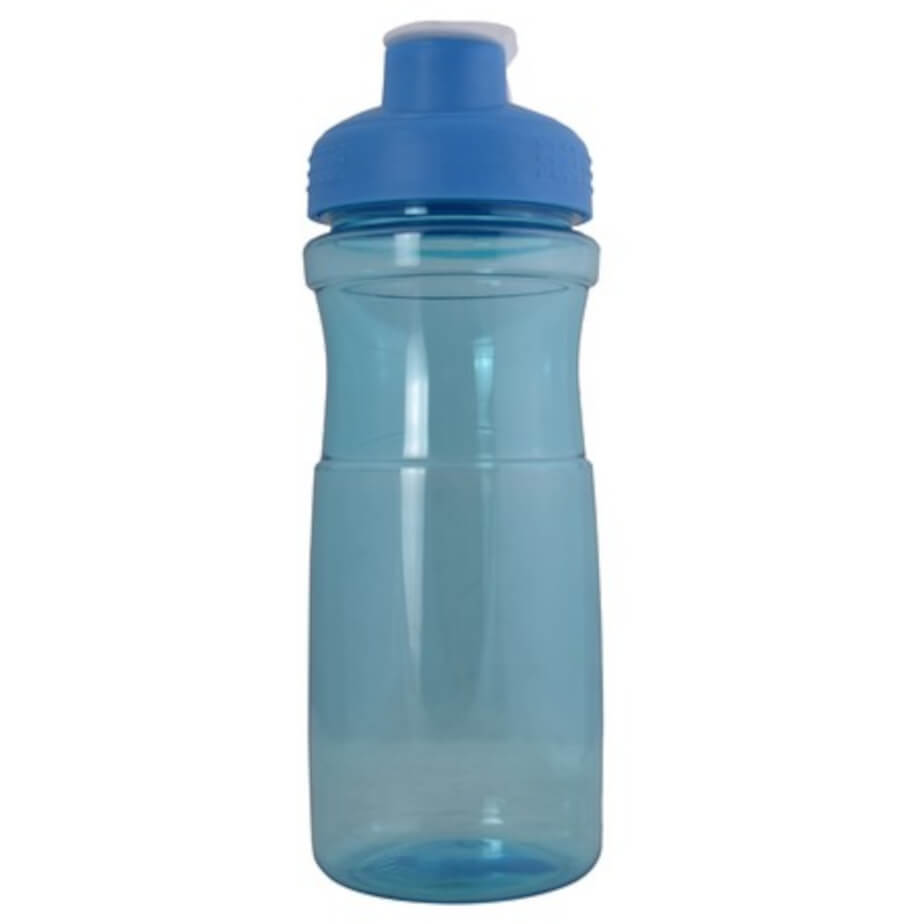 Wishbone Water Bottle Blue Closed Side