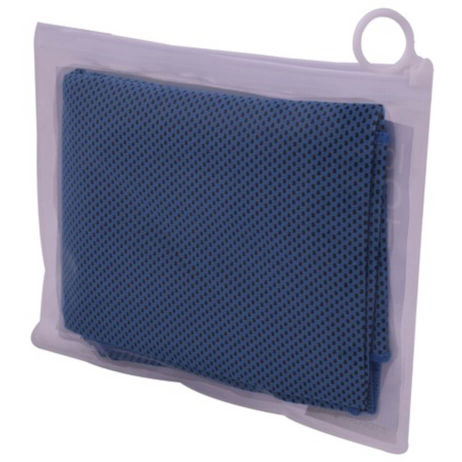 Ice Cooling Neck Gaiter Blue Pouch