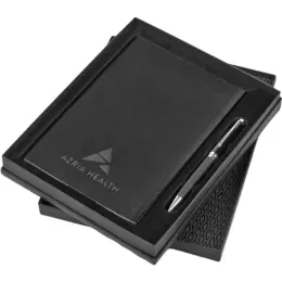 Alex Varga Corinthia Soft Cover Notebook & Pen Set Branded Image