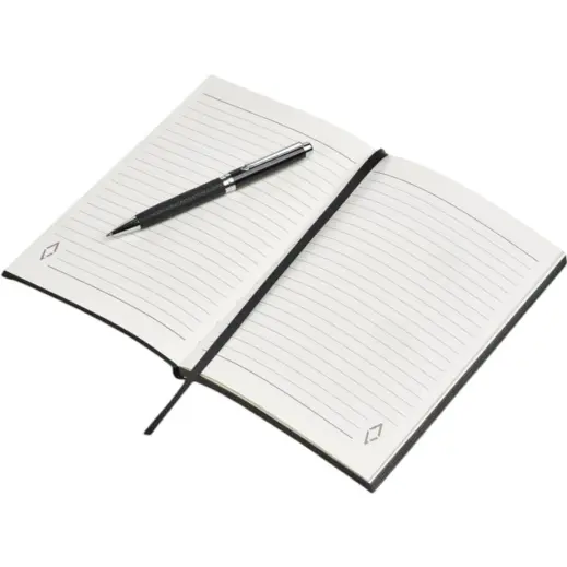 Alex Varga Corinthia Soft Cover Notebook & Pen Set Display