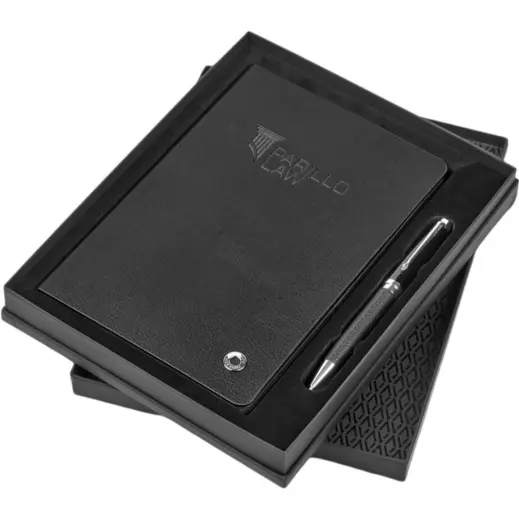 Alex Varga Corinthia Hard Cover Notebook & Pen Set Branded