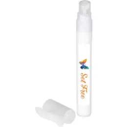 Blaze Sunblock Spray Solid White Branded Image