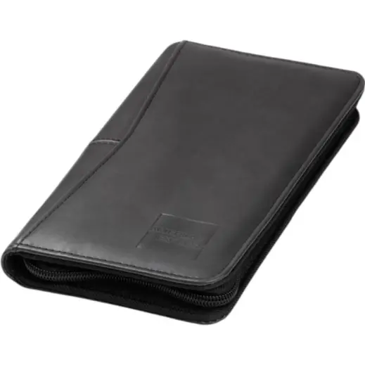 Pedova Travel Wallet Black Closed Branded