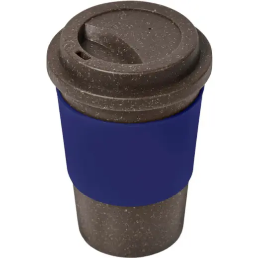 Kooshty Brown Bean Plastic Double-Wall Tumbler Navy