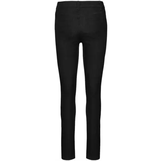 Ladies Fashion Denim Jeans Black Back