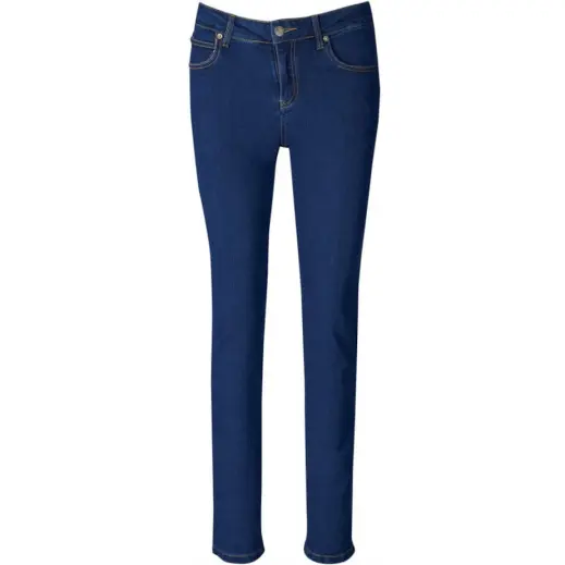 Ladies Fashion Denim Jeans Blue Front