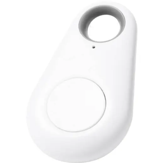 Tracker Key Tag Solid White Unbranded
