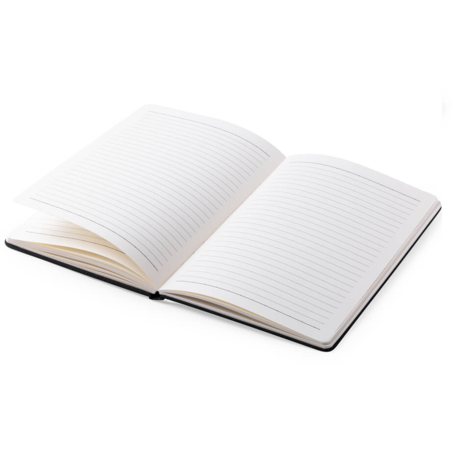 Pessac Santhome A5 Refillable Notebook With Wireless Charger Open