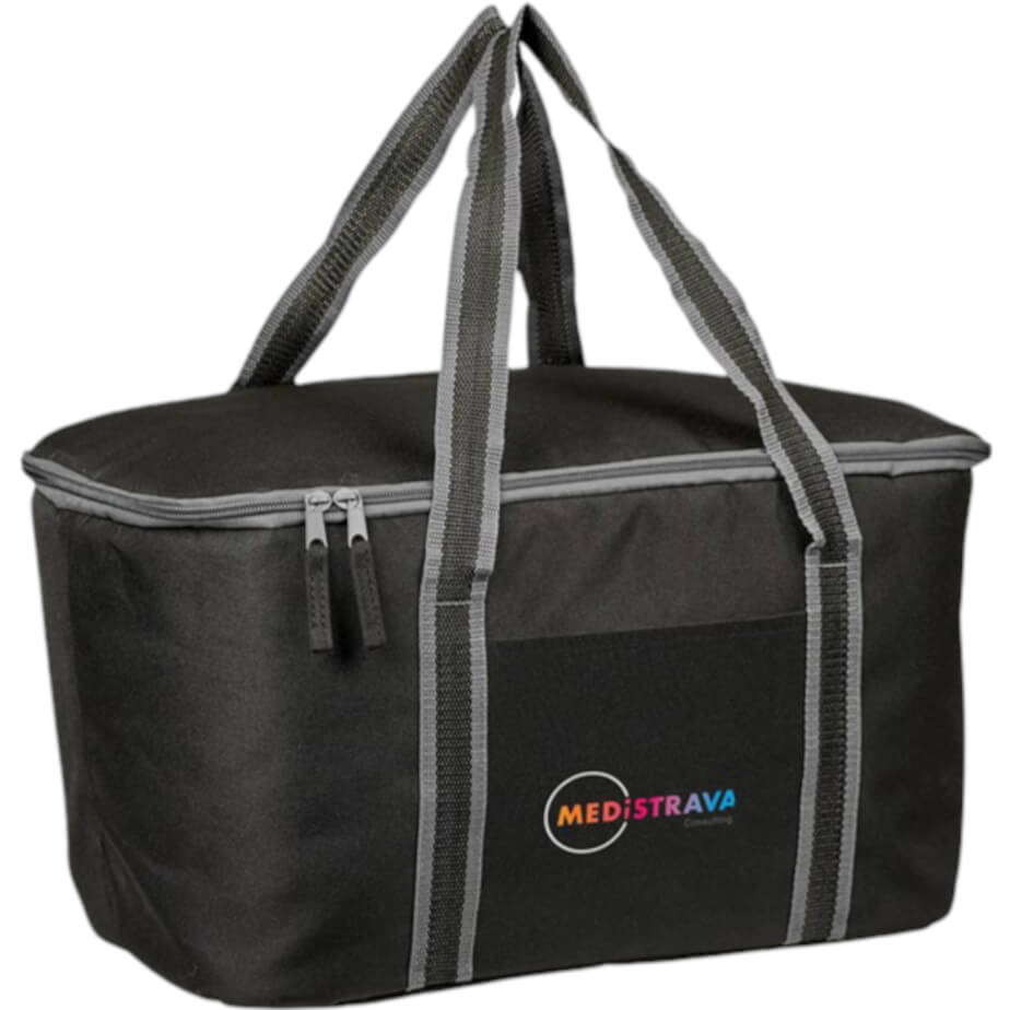 Kooshty Key Largo Recycled PET 20-Litre Cooler Black Branded