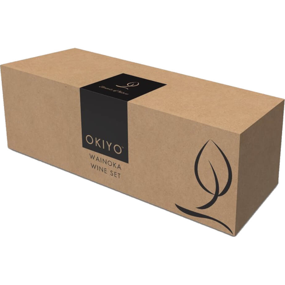 Okiyo Wainoka Bamboo Wine Set Gift Box