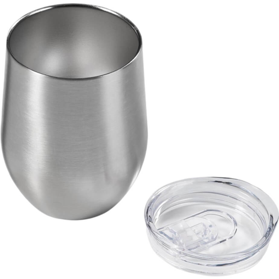 Serendipio Sheridan Stainless Steel Vacuum Tumbler Silver Without Lid