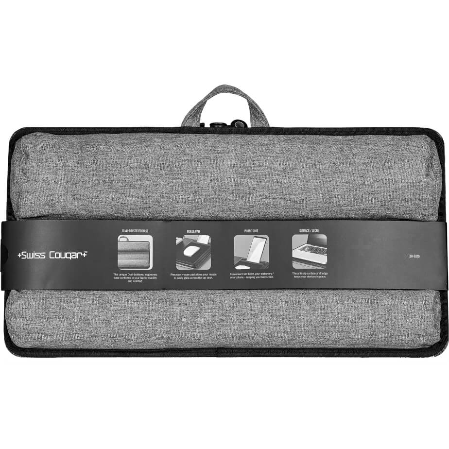 Swiss Cougar Ergonomic Lap Desk Cushion Belly Band