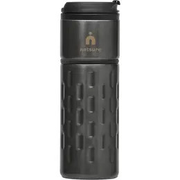 Serendipio Binary Stainless Steel & Plastic Double-Wall Tumbler Branded Image