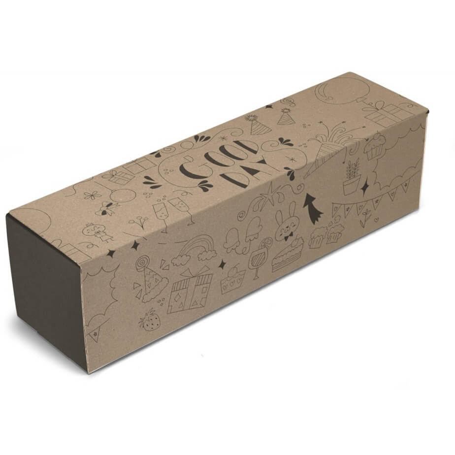 Kork Bottle in Bianca Custom Gift Box Branded Box