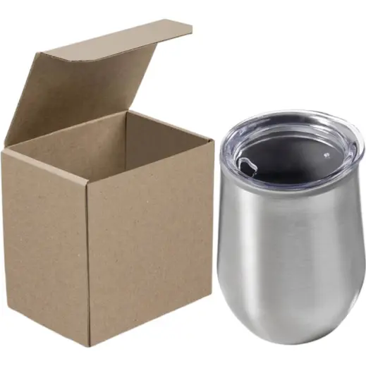 Serendipio Madison Cup in Bianca Custom Gift Box Silver Unbranded