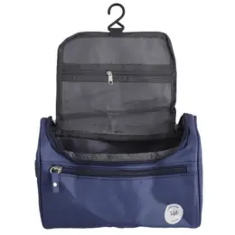 Urban Man Court Boxy Toiletry Bag Navy Open Image
