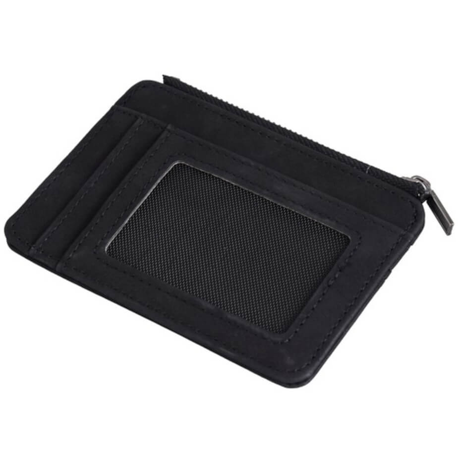 Urban Man Core Double Sided Cardholder Black Flat Back