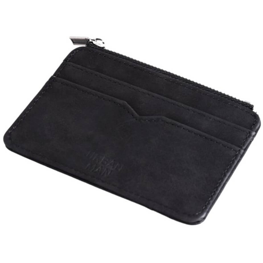 Urban Man Core Double Sided Cardholder Black Flat Front