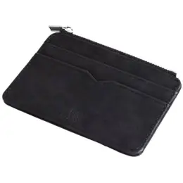Urban Man Core Double Sided Cardholder Black Flat Front Image