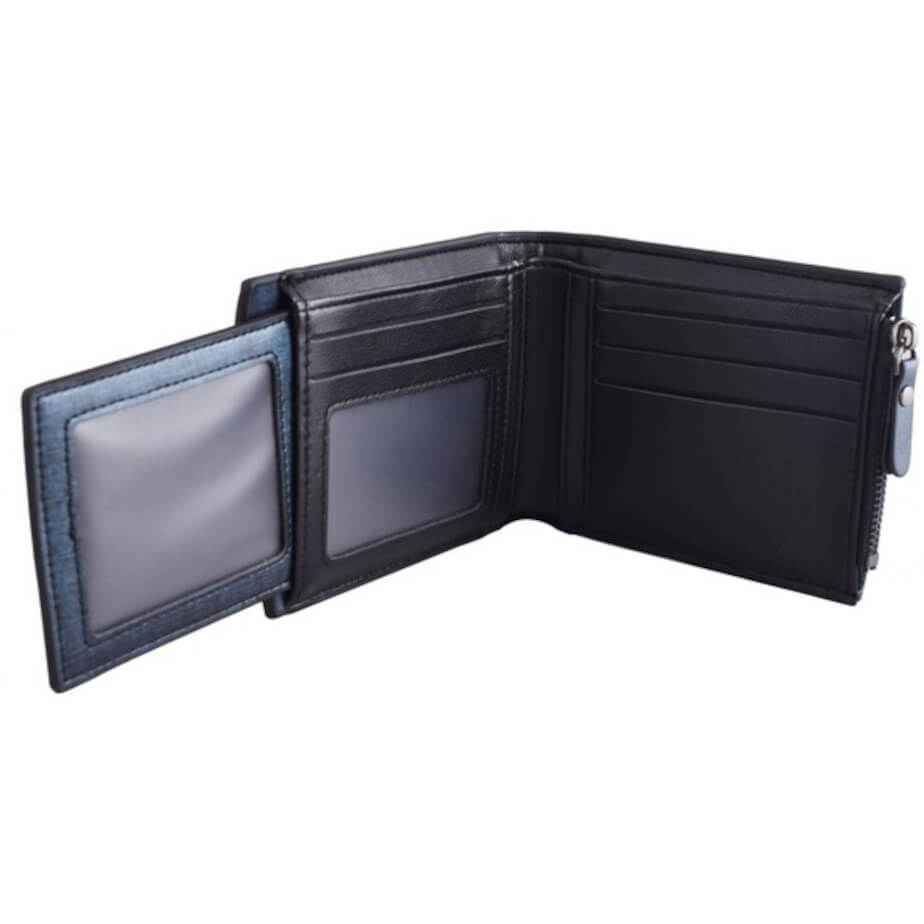 Urban Man Oxford 2 Piece PU Wallet & Cardholder Inner