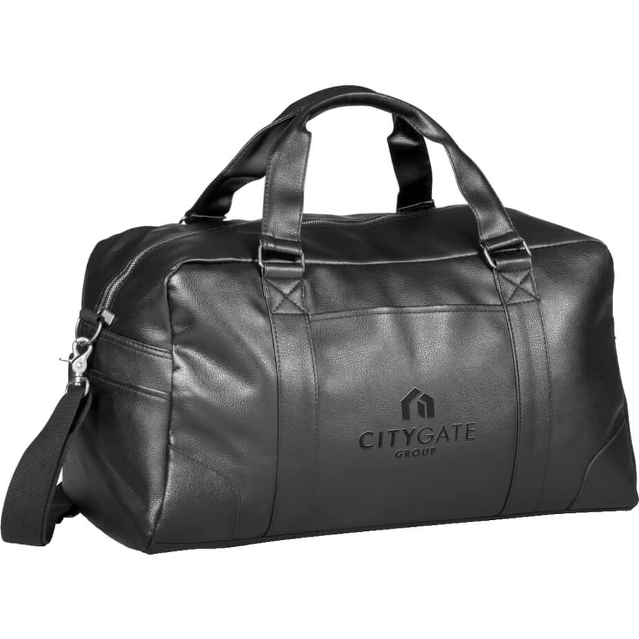 Eagle Overnight Bag Black Branded