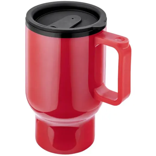 Altitude Whimsy Plastic Double-Wall Mug Red