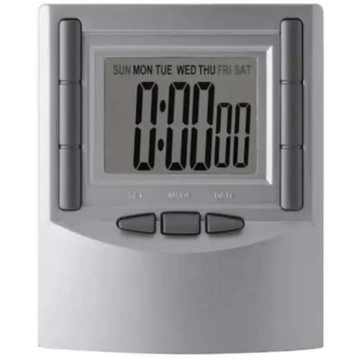 Column LCD Alarm Silver Front