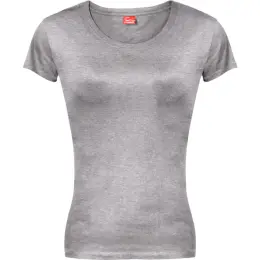 FWRD Ladies Classic T-Shirt Grey Melange Front Image