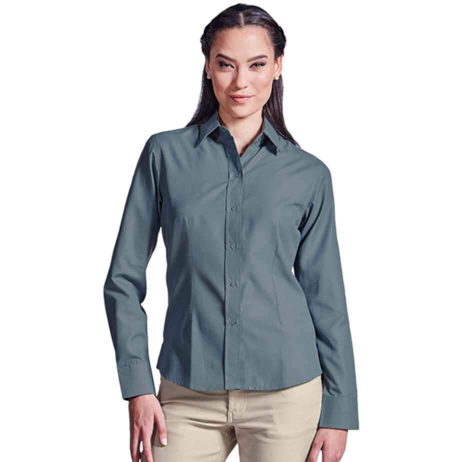 Ladies Easy Care Blouse Long Sleeve Model