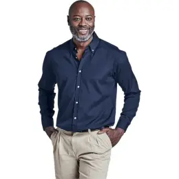 Mens Prime Cotton Lounge Long Sleeve Model New Image
