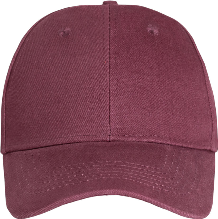 FWRD Promo 6 Panel Cap Burgundy Front