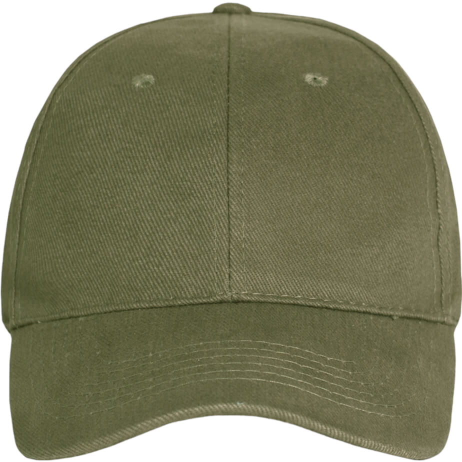 FWRD Promo 6 Panel Cap Olive Front