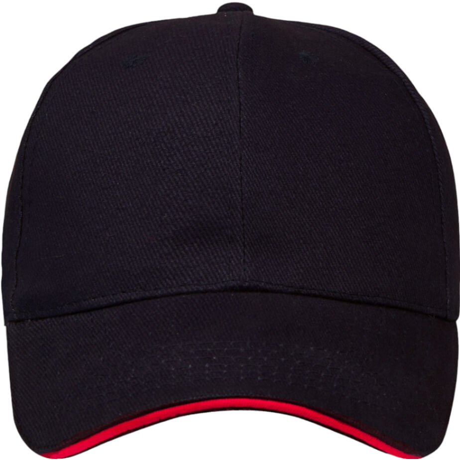 FWRD Promo Sandwich Cap Navy-Red Front