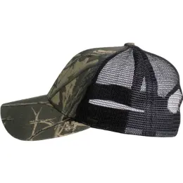 FWRD Trucker Camo Cap Forest Camo-Black Side