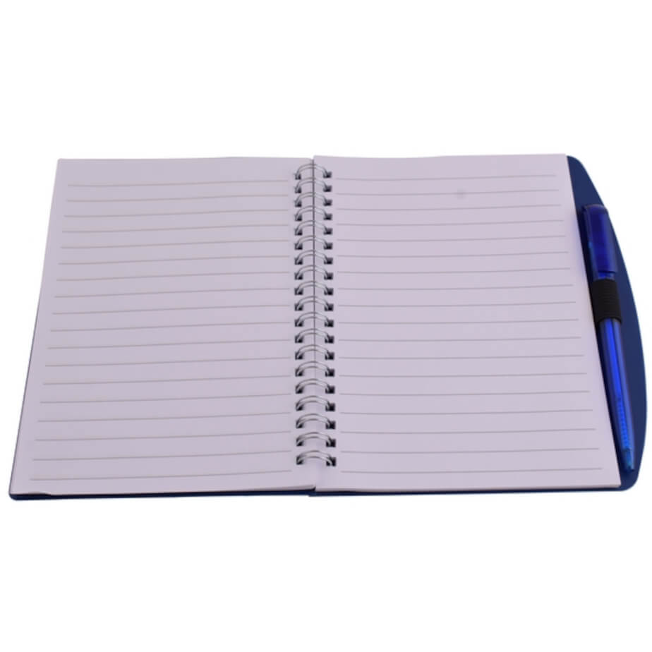 Sketch Pad and Pen Blue Open