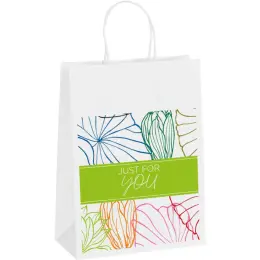 Animated Digital Print Midi Paper Gift Bag 200gsm Branded Image