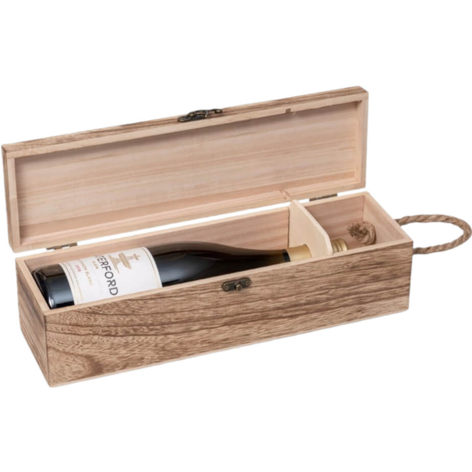 Cavas Wine Box Open Display