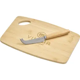 Okiyo Edamu Bamboo Cheese Board Set Branded Image