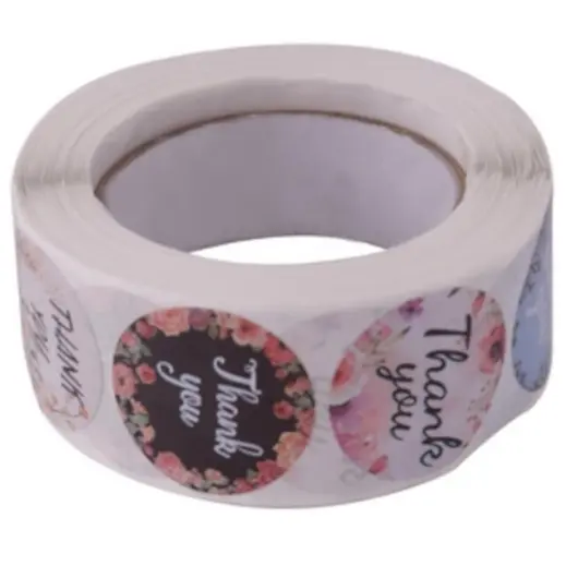 Sticker Roll - 500pc - Thank You 1