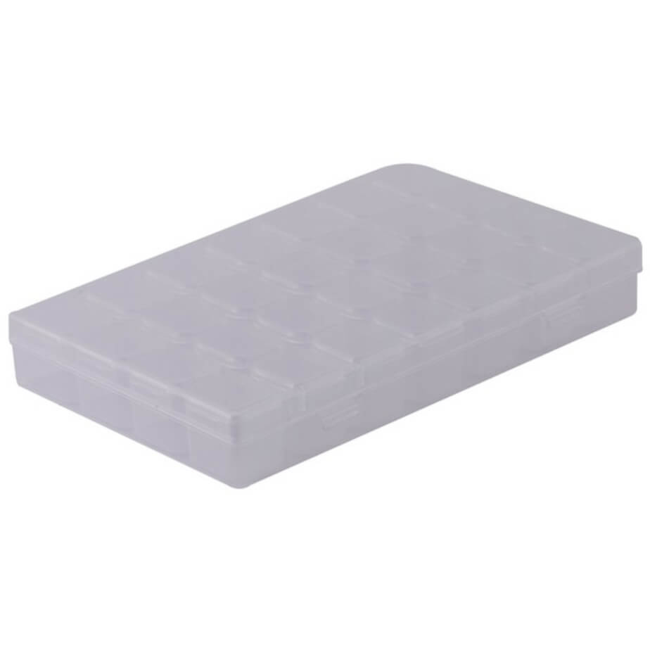 28-Slot Diamond Painting Storage Closed