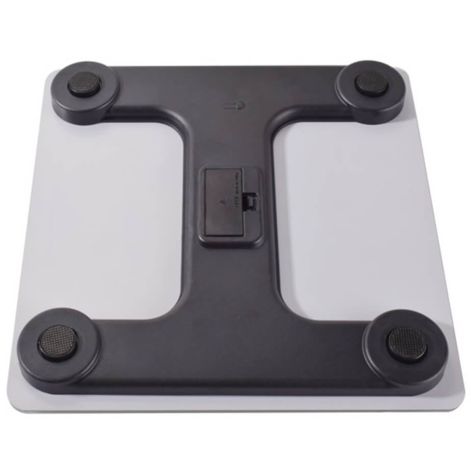 LCD Bathroom Scale White Bottom