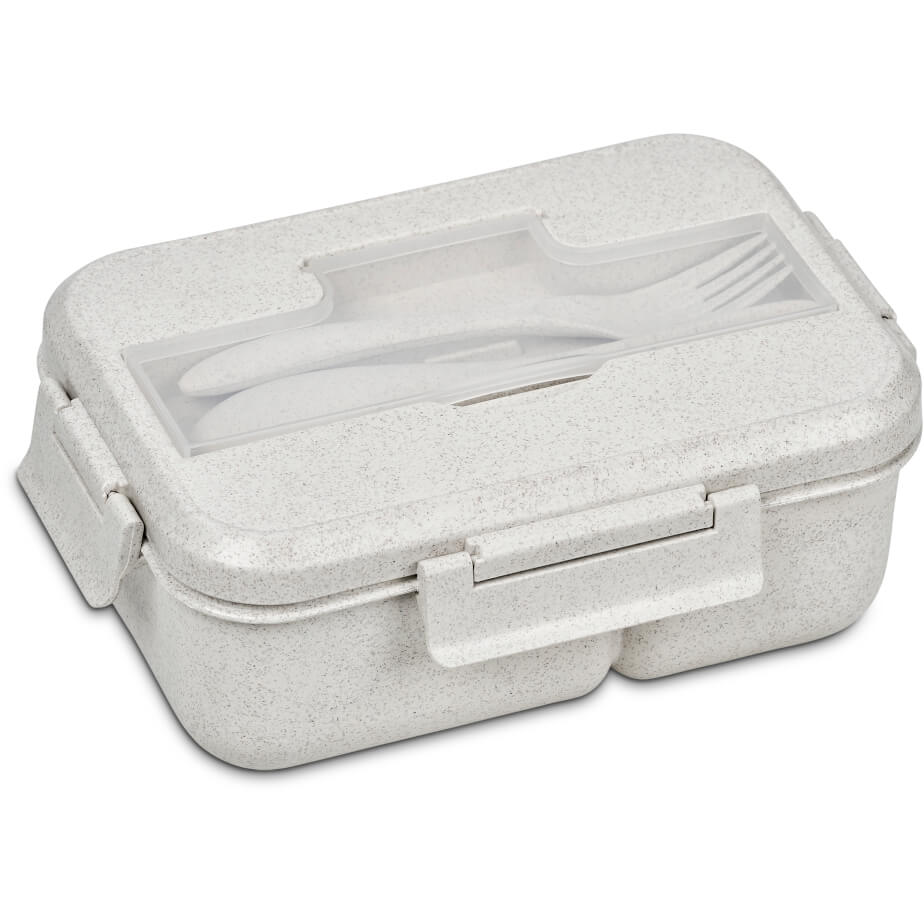 Okiyo Ranchi Wheat Straw Lunch Box Closed