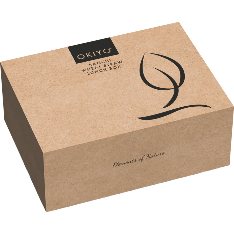 Okiyo Ranchi Wheat Straw Lunch Box Gift Box